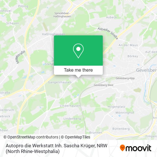 Autopro die Werkstatt Inh. Sascha Krüger map