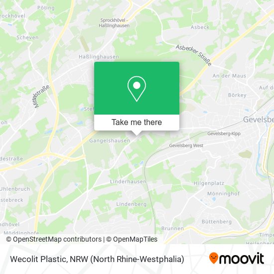 Wecolit Plastic map