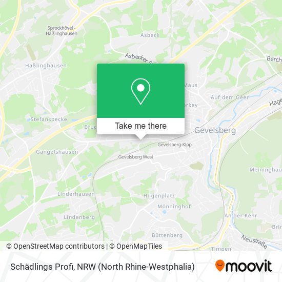 Schädlings Profi map