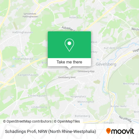 Карта Schädlings Profi