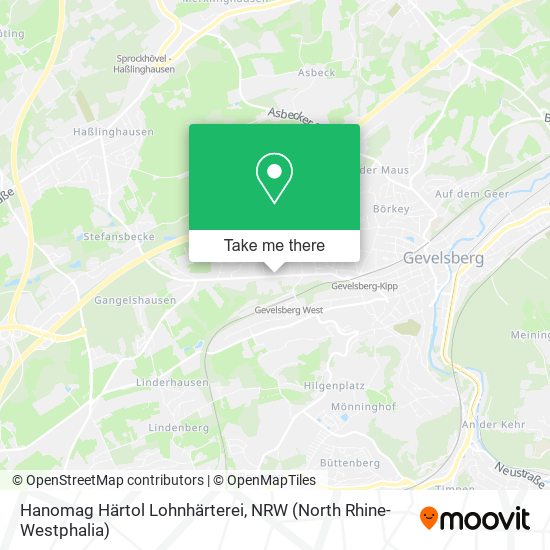 Hanomag Härtol Lohnhärterei map