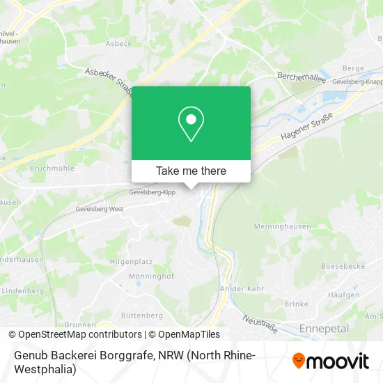 Карта Genub Backerei Borggrafe