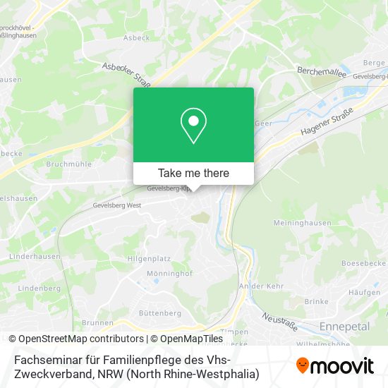 Fachseminar für Familienpflege des Vhs-Zweckverband map
