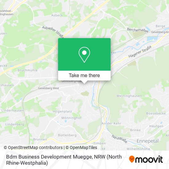 Bdm Business Development Muegge map