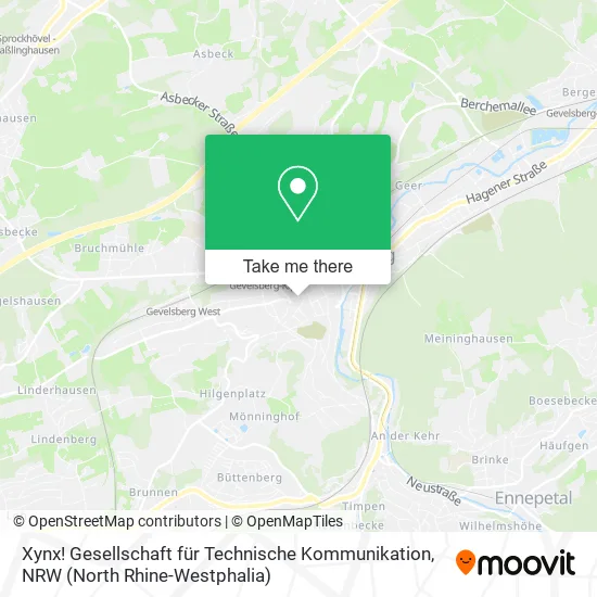 Xynx! Gesellschaft für Technische Kommunikation map