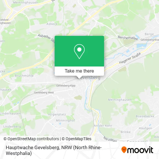 Карта Hauptwache Gevelsberg