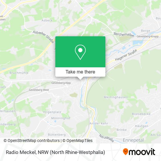 Radio Meckel map