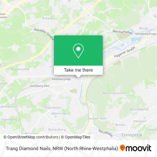 Trang Diamond Nails map