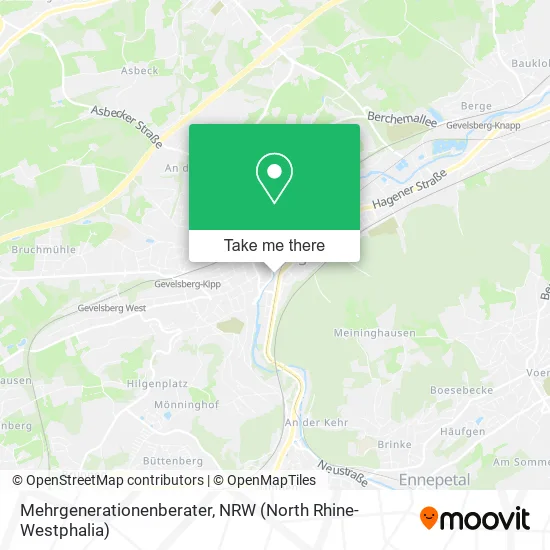 Карта Mehrgenerationenberater
