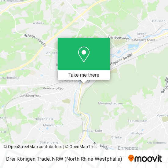 Drei Königen Trade map