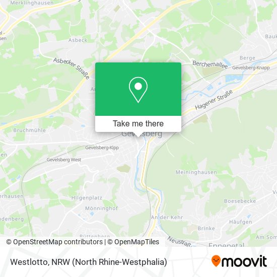 Westlotto map