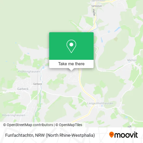 Карта Funfachtachtn