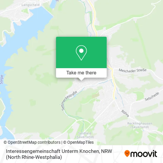 Карта Interessengemeinschaft Unterm Knochen