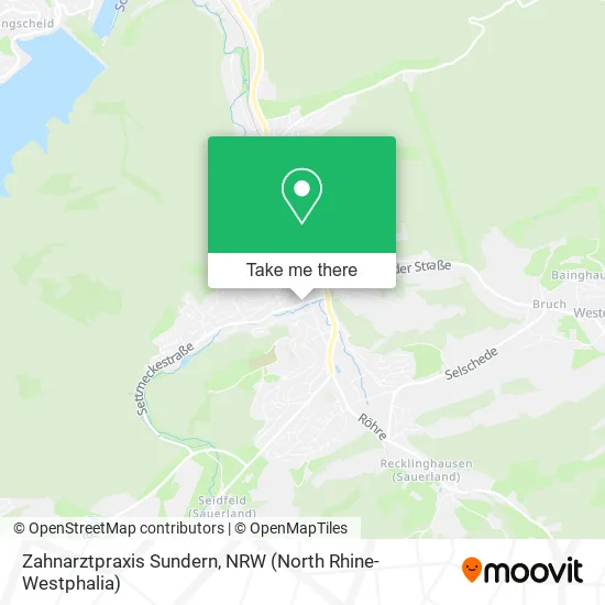 Карта Zahnarztpraxis Sundern