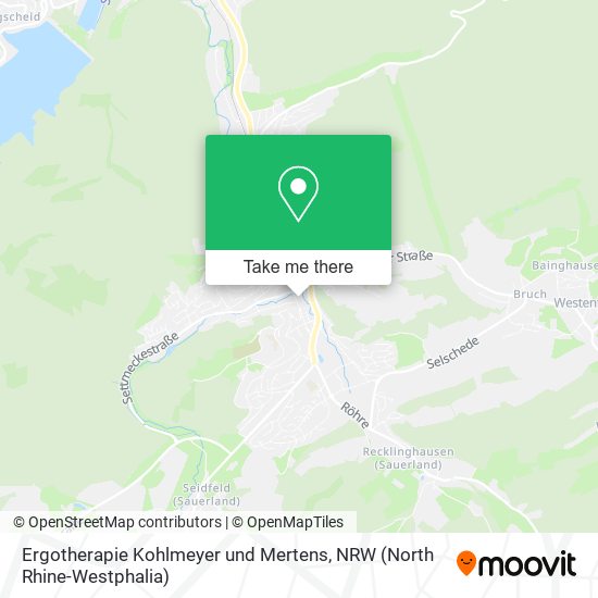 Ergotherapie Kohlmeyer und Mertens map
