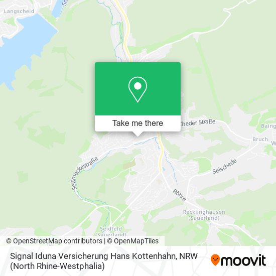 Signal Iduna Versicherung Hans Kottenhahn map
