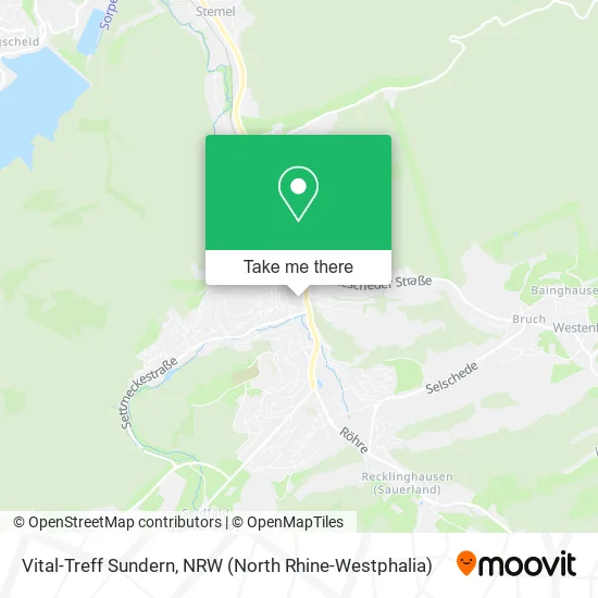 Карта Vital-Treff Sundern