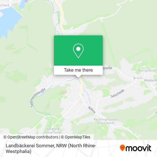 Landbäckerei Sommer map
