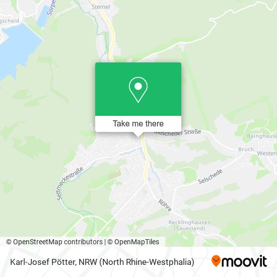 Karl-Josef Pötter map