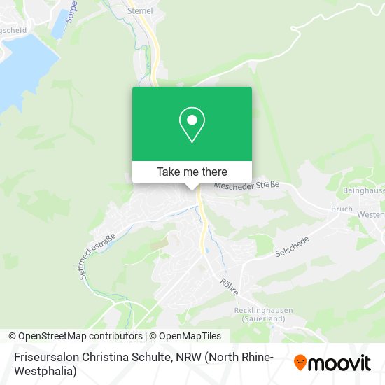 Friseursalon Christina Schulte map