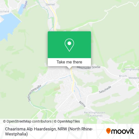 Chaarisma Alp Haardesign map