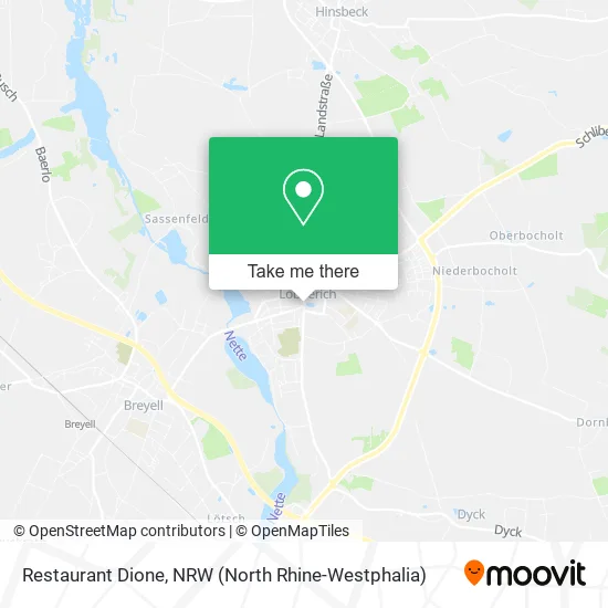 Карта Restaurant Dione