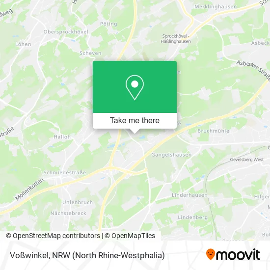 Карта Voßwinkel