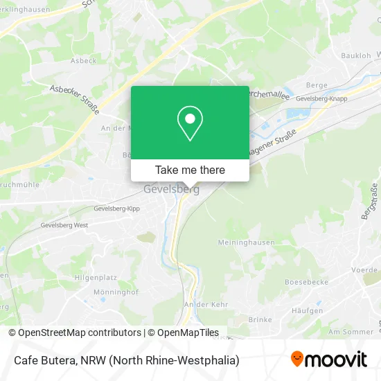 Cafe Butera map