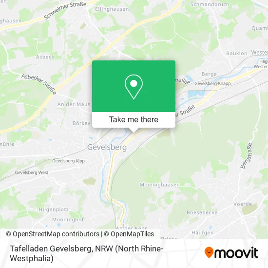 Tafelladen Gevelsberg map