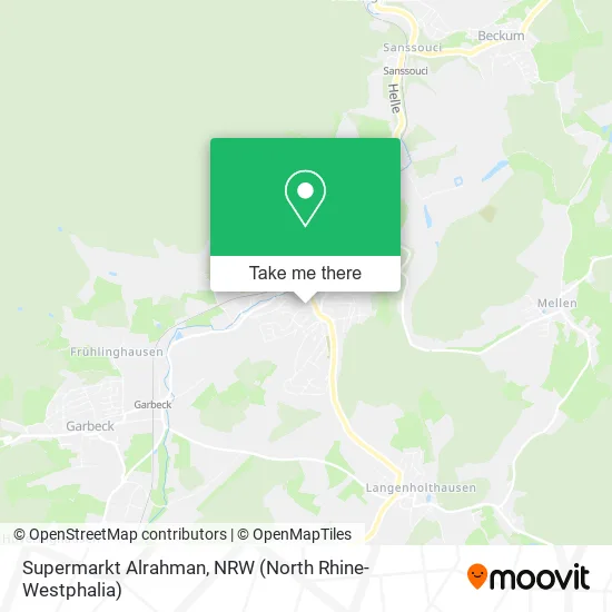 Карта Supermarkt Alrahman