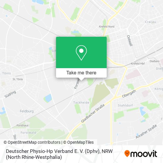 Deutscher Physio-Hp Verband E. V. (Dphv) map