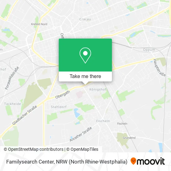 Familysearch Center map