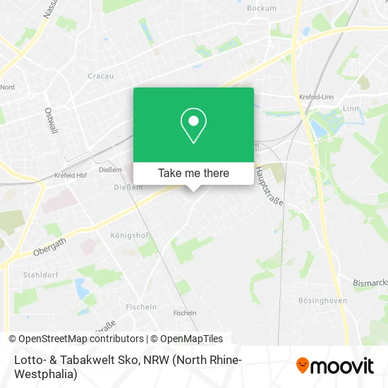 Lotto- & Tabakwelt Sko map