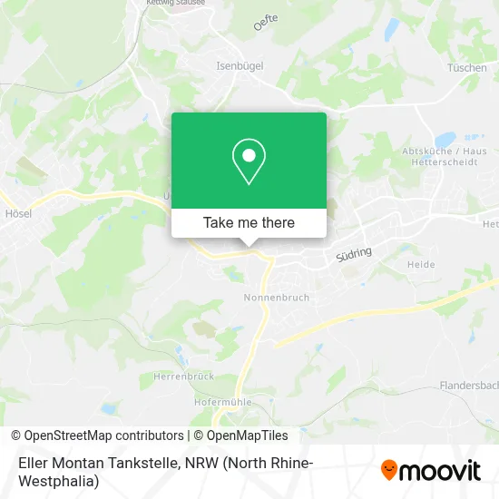 Eller Montan Tankstelle map