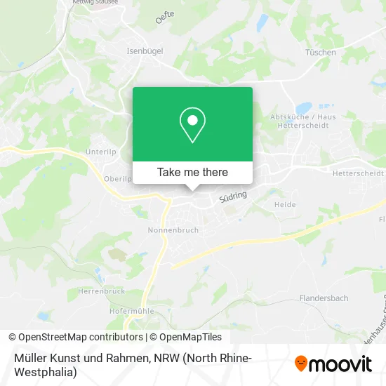 Müller Kunst und Rahmen map