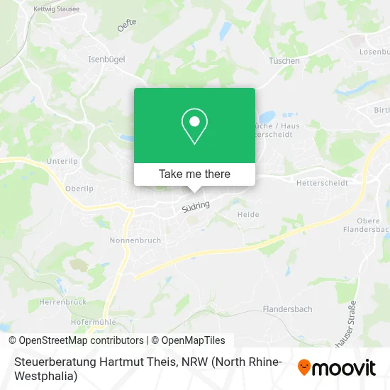 Steuerberatung Hartmut Theis map