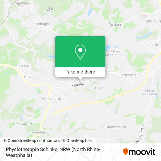 Physiotherapie Schinke map