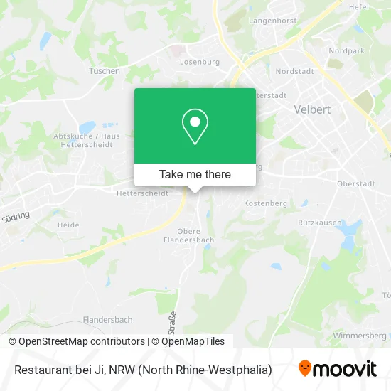 Restaurant bei Ji map