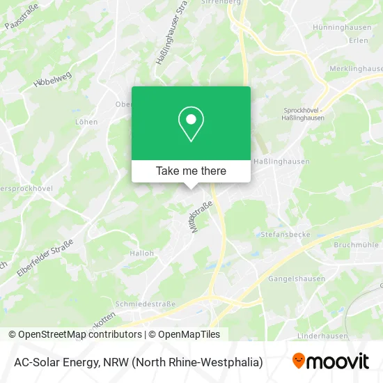 Карта AC-Solar Energy