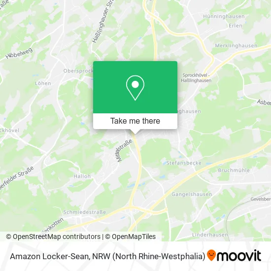 Карта Amazon Locker-Sean