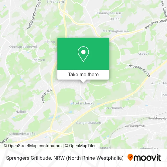 Sprengers Grillbude map
