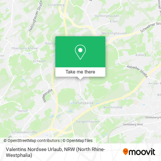 Карта Valentins Nordsee Urlaub