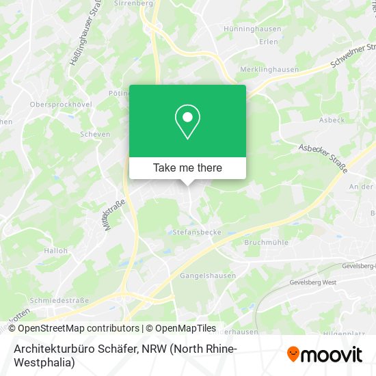 Architekturbüro Schäfer map