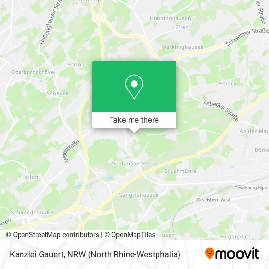 Kanzlei Gauert map