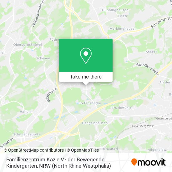Familienzentrum Kaz e.V.- der Bewegende Kindergarten map