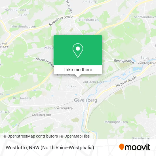 Westlotto map