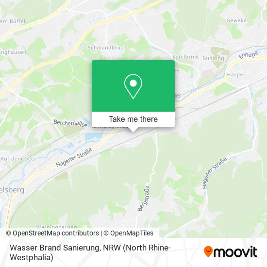 Карта Wasser Brand Sanierung