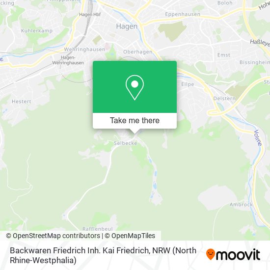 Backwaren Friedrich Inh. Kai Friedrich map
