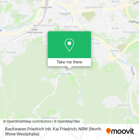 Backwaren Friedrich Inh. Kai Friedrich map