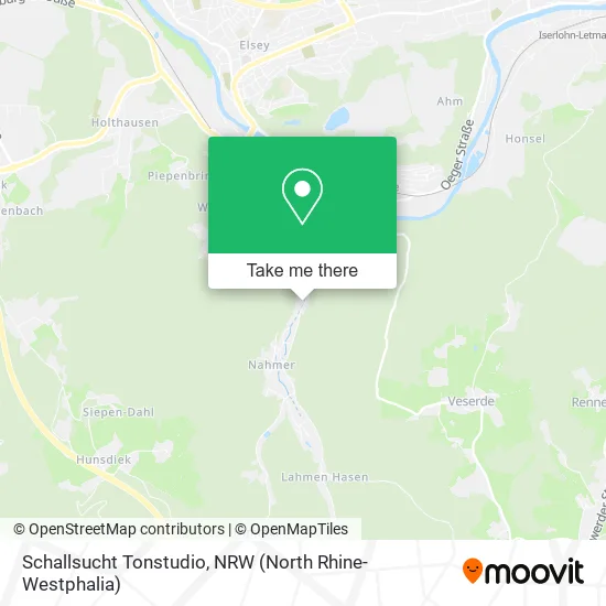 Карта Schallsucht Tonstudio
